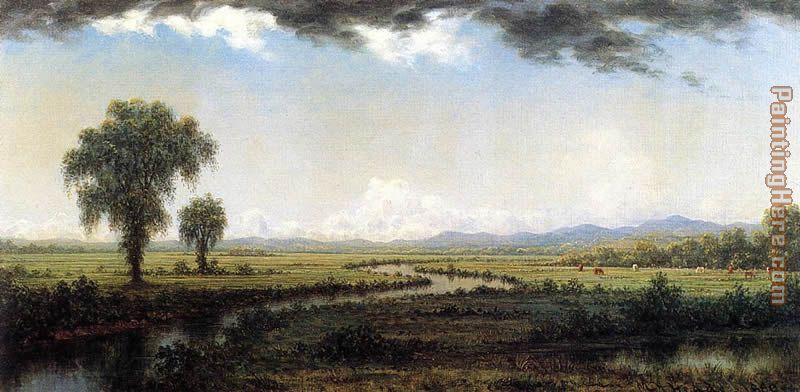 Storm Clouds over the New Jersey Marshes